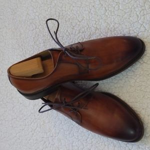 La Milano Raymond Brown Leather Shoes 10.5M